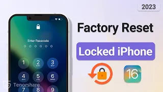 How to Factory Reset iPhone When Locked 2023 (iOS 17)