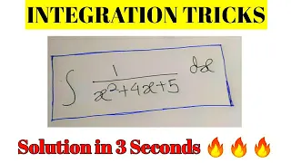 Integration Shortcut Method - Trick to calculate Integrals for Quadratics || Calculas Tricks