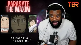 PARASYTE EPISODE 6 AND 7 REACTION || THE MAXIM  "A DARK NIGHT'S PASSING"