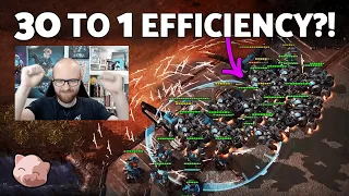 World Record TRIFECTA! uThermal's 1 Terran vs 7 Insane Protoss AI (PiG Reacts) - StarCraft 2