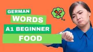 German Vocabulary FOOD A1 | FREE German Lessons Online for Beginners