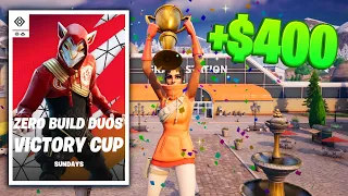 How I Won $400 In the Zero Build Victory Cash Cup!