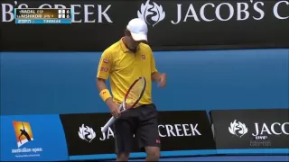 Nadal vs Nishikori - Australian Open 2014 Highlights