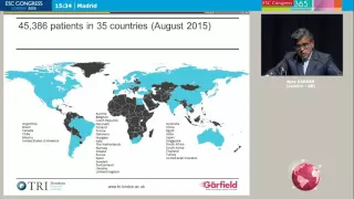1  Global Status of Garfield AF Kakkar ESC 2015