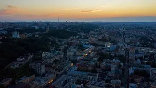 Kiev Hyperlapse Stock Video