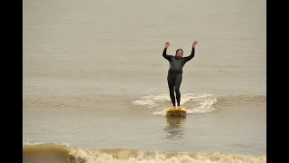 Tanker Surfing San Leon Dump