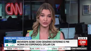 Ibovespa sobe com cenário externo e PIB acima do esperado; dólar cai | CNN MERCADO - 01/09/2023