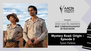Mystery Road: Origin wins Best Cinematography in Television | 2022 AACTA Awards