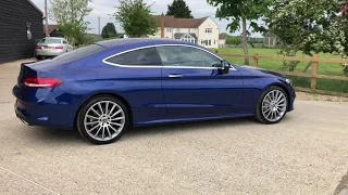 Mercedes c200 coupe blue 2017  67 for sale @ Auto 2000 Epping