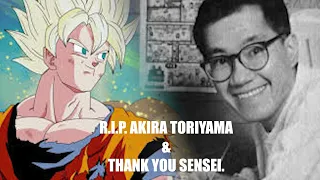Akira Toriyama ! My tribute to our Sensei.