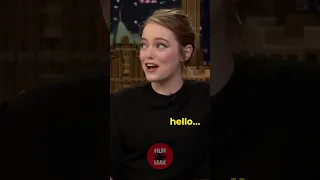 Emma Stone's Face When Talking About Leonardo DiCaprio Is Genuine!!!