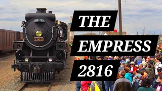 The Empress CPR 2816 | Canadian Steam!
