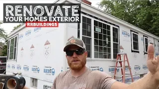 How To Renovate Your Homes Exterior Part 4: Windows and How to Start Siding