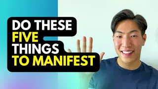 5 Manifestation Habits That Changed My Life | Law of Attraction