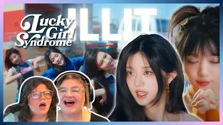 Sisters react to ILLIT (아일릿) 'Lucky Girl Syndrome' Official MV