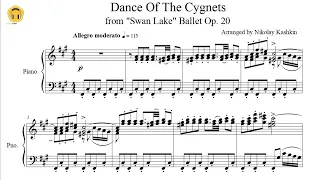 Dance Of The Cygnets by Pyotr Ilyich Tchaikovsky (Piano Solo/Sheets)