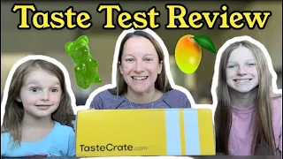 Taste Crate Snack Box Review Unboxing {Food Box Subscription}