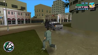 GTA Vice City Police Station Rampage 6 Stars Wanted Level Escape