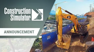 Construction Simulator – Announcement Trailer