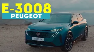 Новий Peugeot e-3008 - повністю електричний кросовер із запасом ходу 700 км!