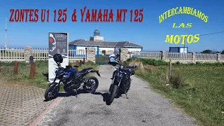 Zontes U1 & Yamaha MT 125 nos cambiamos las motos