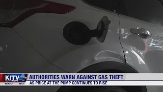 Auto experts warn that gas siphoning may become a problem as prices stay high