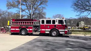 Anne Arundel County Fire Department | Engine 71 Responding