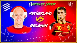 Belgium vs Netherlands penalty shootout - world cup