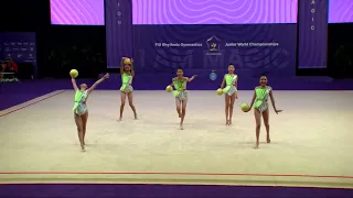 Mongolia (MGL) - 2023 Rhythmic Junior Worlds Qualifications 5BA Group