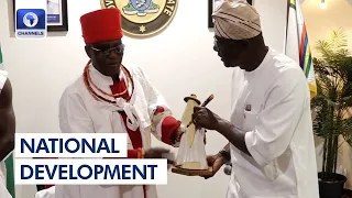 |FULL VIDEO| Oba Of Benin Visits Lagos Governor, Babajide Sanwo-Olu