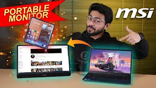 My New Portable Monitor 🤩 | MSI PRO MP161 Portable Monitor | IPS Monitor 😍 | Tech Unboxing ⚡️