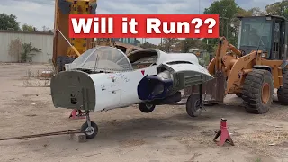 Rescuing an Air Force Jet from the Junkyard
