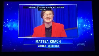 Jeopardy, intro - Mattea Roach DAY 24 (5/6/22)