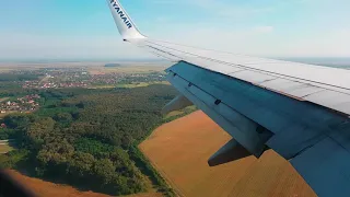 RYANAIR | Morning landing at Bucharest Otopeni