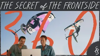 Windsurf Pro and Average Joe Break Down Wing Foil Moves | FRONTSIDE 360 | Secrets of the Send