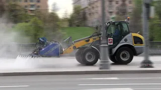 Дорожное движение в Москве (Moscow traffic) 28. 04. 2024г.