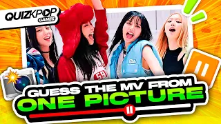 GUESS THE KPOP MV FROM ONE PICTURE 📹 | QUIZ KPOP GAMES 2023 | KPOP QUIZ TRIVIA