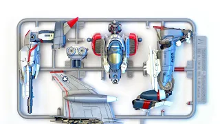[Build] Transformers Blitzwing | Speed Building | Model Kit