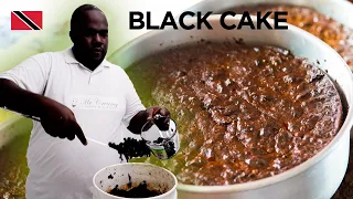 🇹🇹 Black Cake By Mr. Creamy's Christmas Delights in Trinidad & Tobago | Foodie Nation Feature