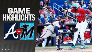 Braves vs. Marlins Game Highlights (4/13/24) | MLB Highlights