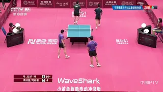 Ma Long Xu Xin vs Liang Jingkun Zhou Qihao   2021 Warm Up Matches for Olympics Highlights