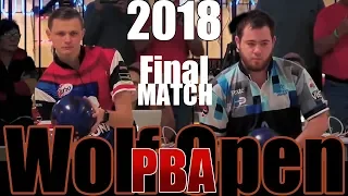 2018 Bowling - PBA Bowling Wolf Open Final -Anthony Simonsen VS. Andrew Anderson