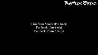 Eminem - I'm Back | Lyrics on screen | Full HD