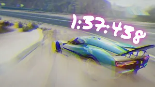 Nio Ep9 Car Hunt Riot | The Narrows : 1:37.438 | Asphalt 9