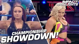 Taya Valkyrie vs Jordynne Grace: Knockouts Championship | IMPACT! Highlights Mar 29, 2019