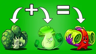 Pvz 2 Discovery - All OLD Plants Fusion & Evolution New Plant in Game