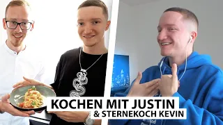 Justin reagiert auf sein Kochvideo mit Kevin.. | Reaktion