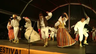 Madeiran folk dance: Baile corrido & Mourisca de Santana & Ala Moda