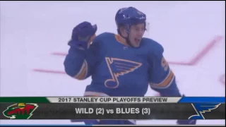 MINNESOTA WILD vs ST LOUIS BLUES (First Round Preview)