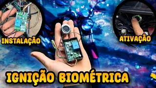 Coloquei Ignição biométrica na 99 👽